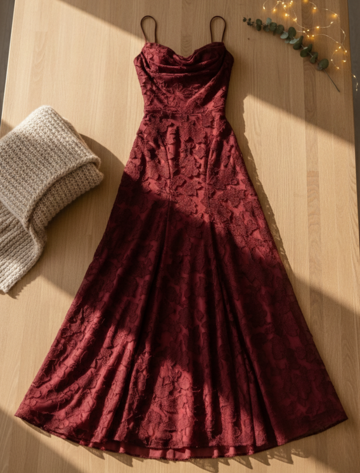 Clara Léon™ | Vestido Elegante de Fiesta con Caída Fluida