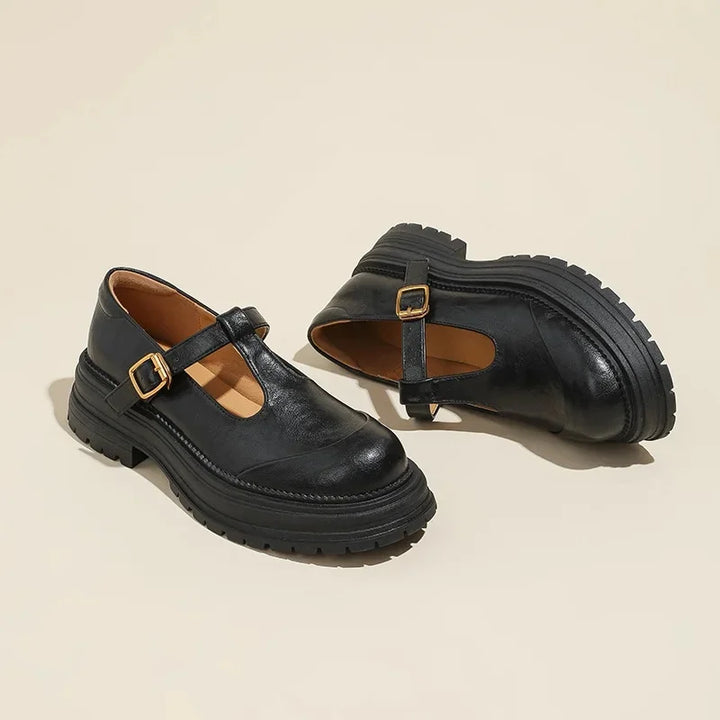 Mary Janes | Zapato Elegante de Cuero